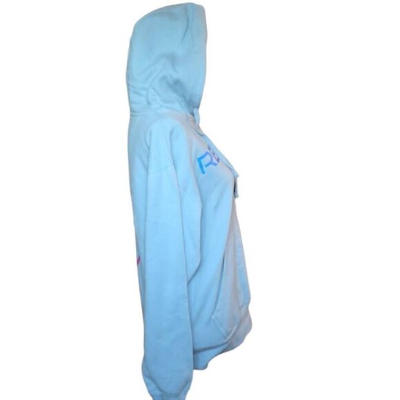 Smart Blanks Women’s Size Small Light Blue Reverb Oversize Sweatshirt - Picture 3 of 4
